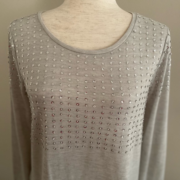 Ann Taylor Rhinestone Top - Picture 3 of 13